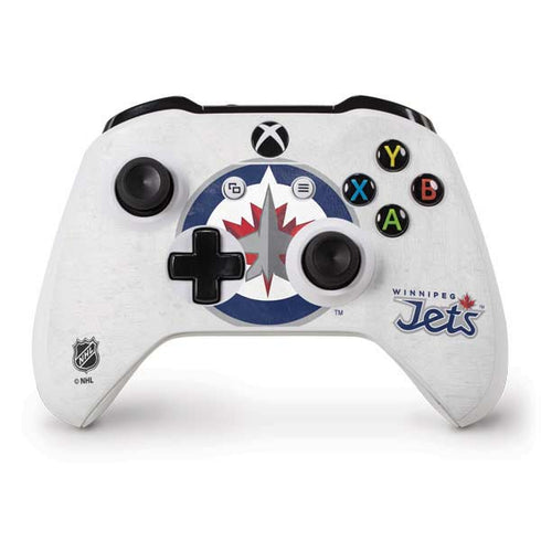 NHL Winnipeg Jets Distressed Xbox One S Controller Skin