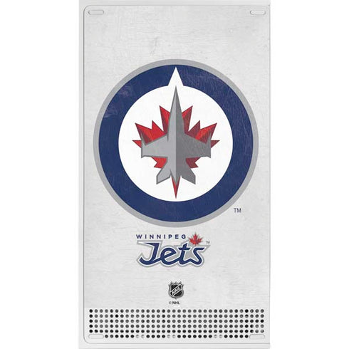 NHL Winnipeg Jets Distressed Xbox Series S Console Skin
