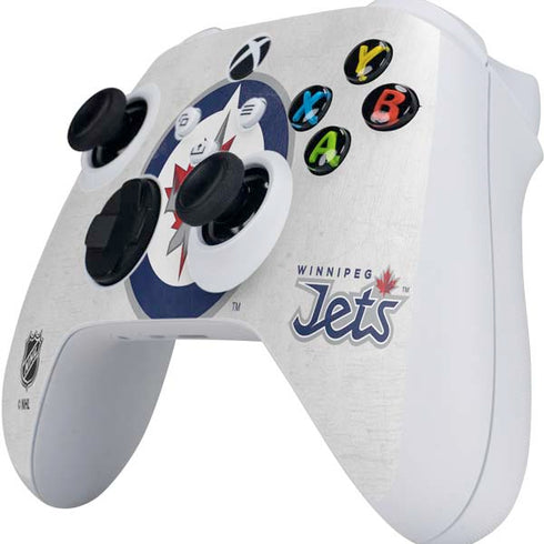 NHL Winnipeg Jets Distressed Xbox Series S Controller Skin