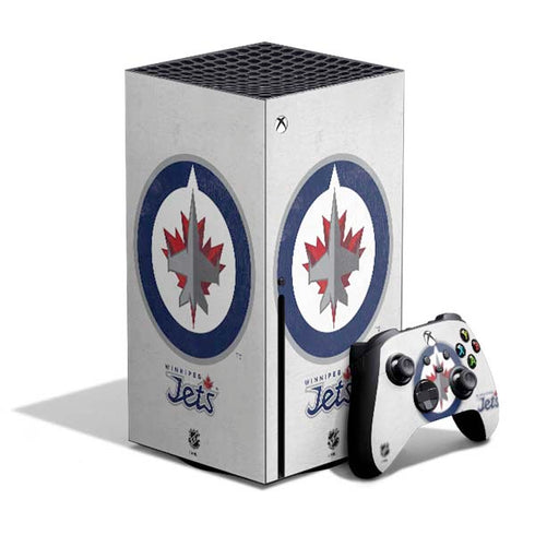 NHL Winnipeg Jets Distressed Xbox Series X Bundle Skin