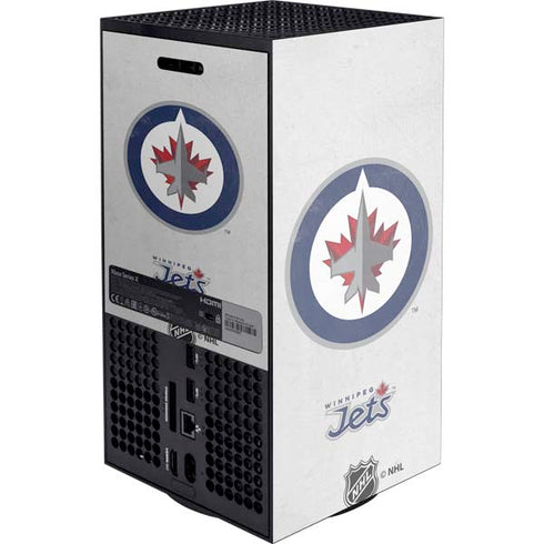 NHL Winnipeg Jets Distressed Xbox Series X Console Skin