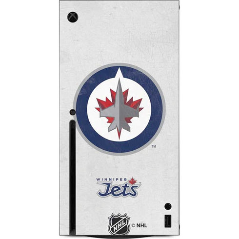 NHL Winnipeg Jets Distressed Xbox Series X Console Skin