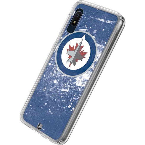 NHL Winnipeg Jets Frozen Galaxy A10e Clear Case