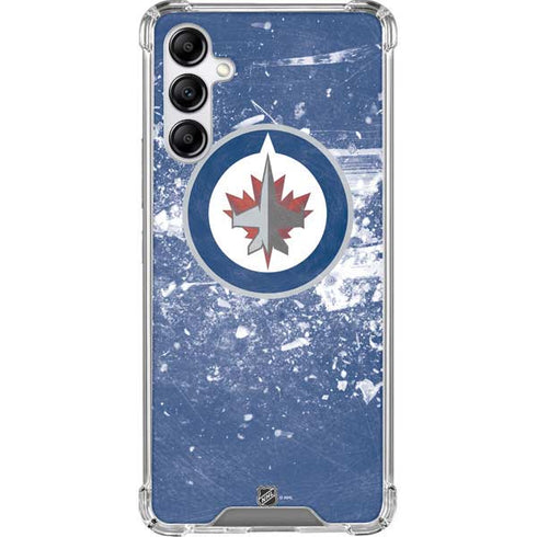 NHL Winnipeg Jets Frozen Galaxy A14 5G Clear Case
