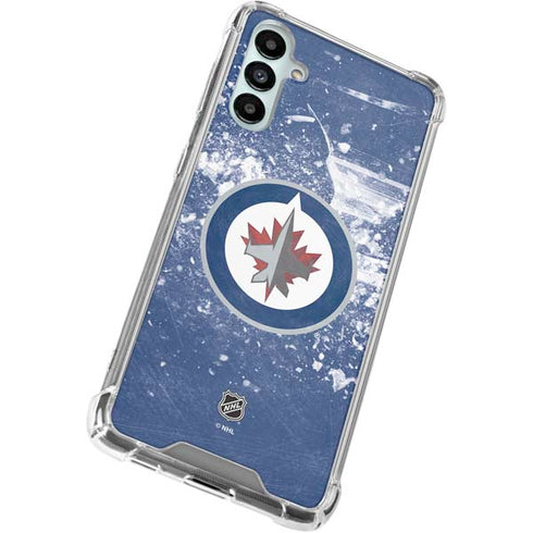 NHL Winnipeg Jets Frozen Galaxy A15 5G Clear Case