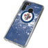 NHL Winnipeg Jets Frozen Galaxy A21 Clear Case
