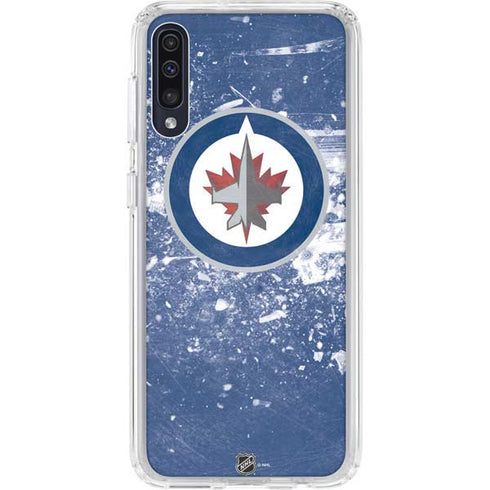 NHL Winnipeg Jets Frozen Galaxy A50 Clear Case