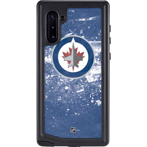 NHL Winnipeg Jets Frozen Galaxy Note 10 Waterproof Case