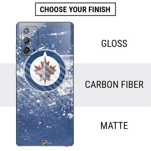 NHL Winnipeg Jets Frozen Galaxy Note20 5G Skin