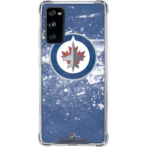 NHL Winnipeg Jets Frozen Galaxy S20 FE Clear Case