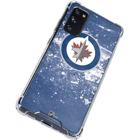 NHL Winnipeg Jets Frozen Galaxy S20 FE Clear Case