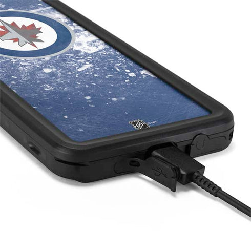 NHL Winnipeg Jets Frozen Galaxy S20 Plus Waterproof Case