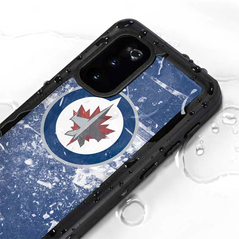 NHL Winnipeg Jets Frozen Galaxy S20 Waterproof Case