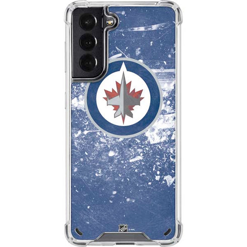 NHL Winnipeg Jets Frozen Galaxy S21 5G Clear Case