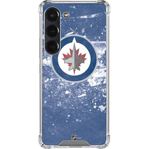 NHL Winnipeg Jets Frozen Galaxy S23 Clear Case