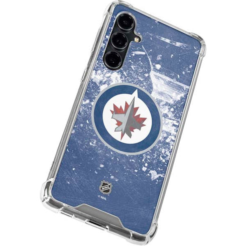 NHL Winnipeg Jets Frozen Galaxy S23 FE Clear Case