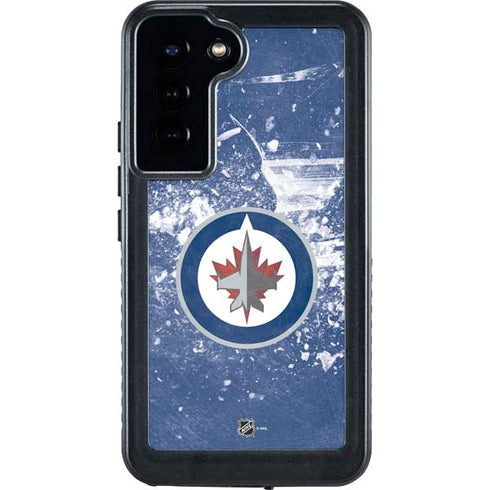 NHL Winnipeg Jets Frozen Galaxy S23 Plus Waterproof Case
