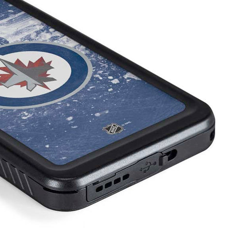 NHL Winnipeg Jets Frozen Galaxy S23 Plus Waterproof Case
