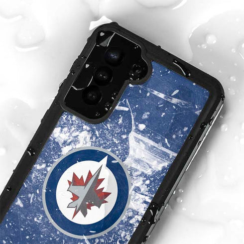 NHL Winnipeg Jets Frozen Galaxy S23 Plus Waterproof Case