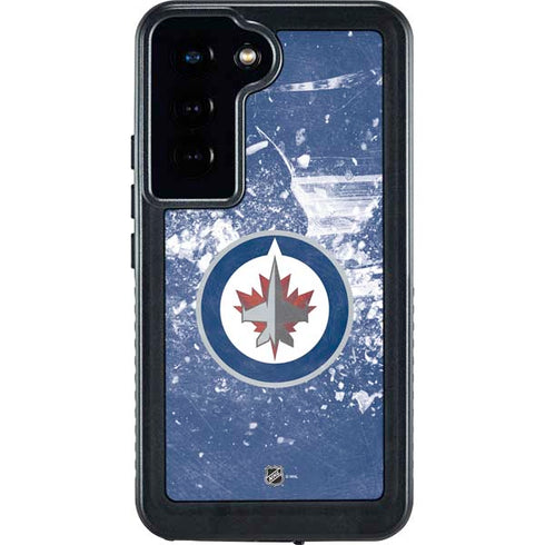 NHL Winnipeg Jets Frozen Galaxy S23 Waterproof Case