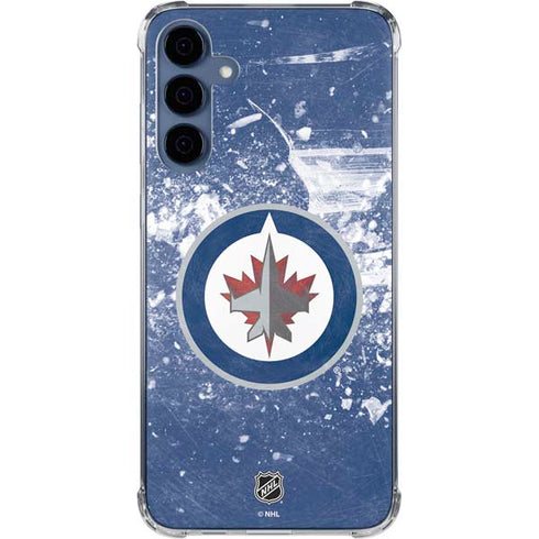 NHL Winnipeg Jets Frozen Galaxy S24 Clear Case