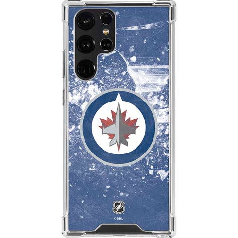 NHL Winnipeg Jets Frozen Galaxy S24 Ultra Clear Case