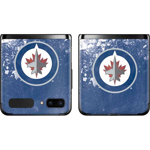 NHL Winnipeg Jets Frozen Galaxy Z Flip Skin