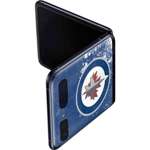 NHL Winnipeg Jets Frozen Galaxy Z Flip Skin