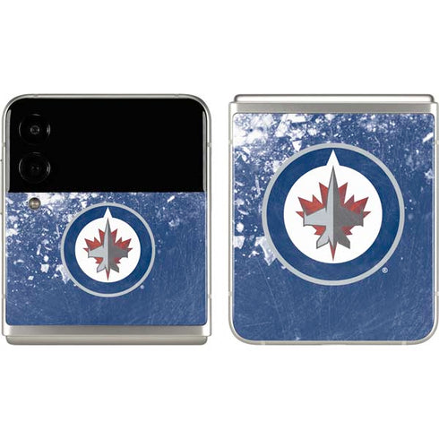 NHL Winnipeg Jets Frozen Galaxy Z Flip3 5G Skin