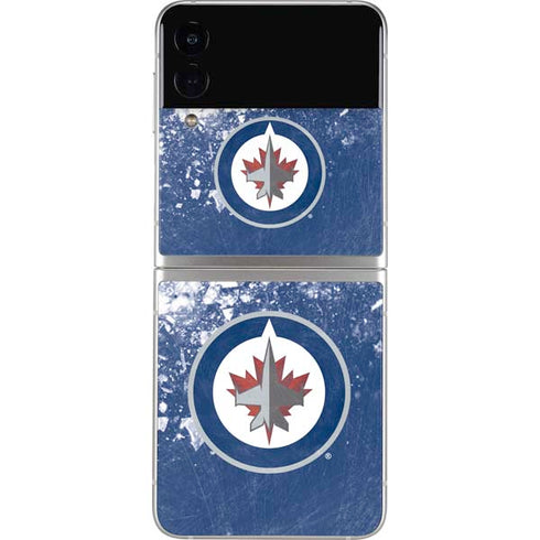 NHL Winnipeg Jets Frozen Galaxy Z Flip3 5G Skin