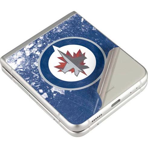 NHL Winnipeg Jets Frozen Galaxy Z Flip3 5G Skin