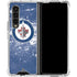 NHL Winnipeg Jets Frozen Galaxy Z Fold4 5G Clear Case