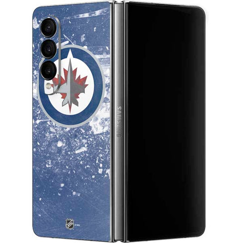 NHL Winnipeg Jets Frozen Galaxy Z Fold4 5G Skin