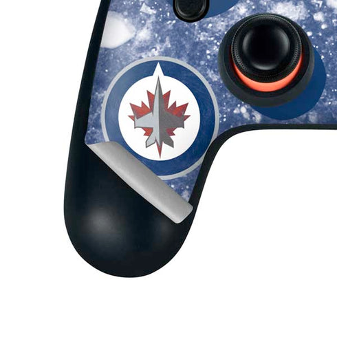 NHL Winnipeg Jets Frozen Google Stadia Controller Skin