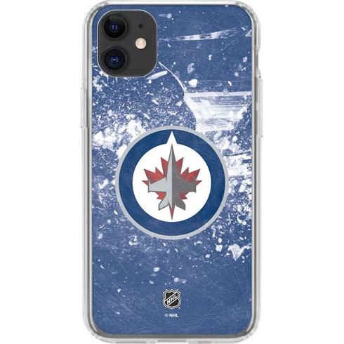 NHL Winnipeg Jets Frozen iPhone 11 Clear Case