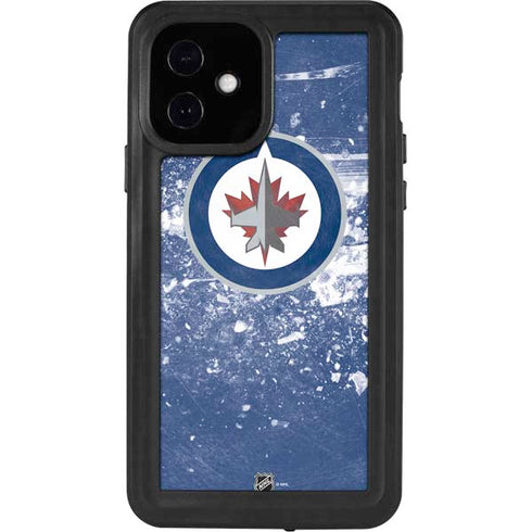 NHL Winnipeg Jets Frozen iPhone 12 Waterproof Case