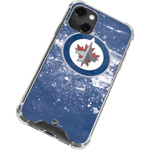NHL Winnipeg Jets Frozen iPhone 13 Mini Clear Case