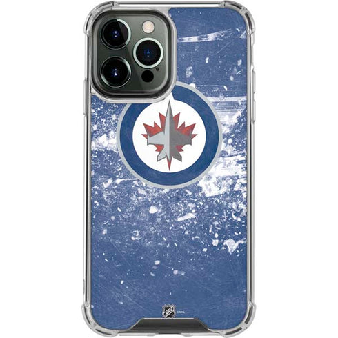 NHL Winnipeg Jets Frozen iPhone 13 Pro Max Clear Case
