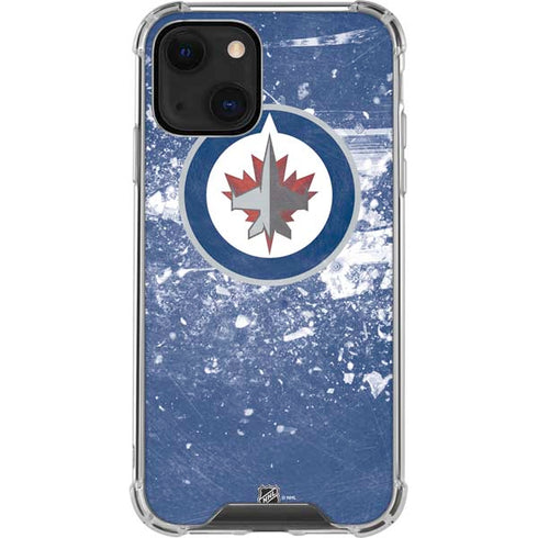 NHL Winnipeg Jets Frozen iPhone 14 Plus Clear Case