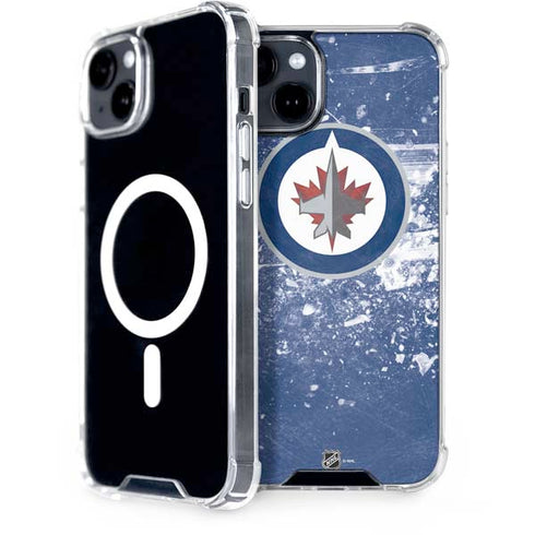 NHL Winnipeg Jets Frozen iPhone 15 Plus MagSafe Case