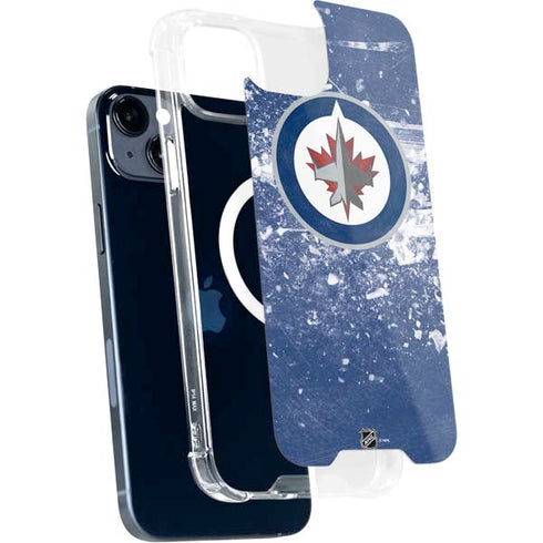 NHL Winnipeg Jets Frozen iPhone 15 Plus MagSafe Case