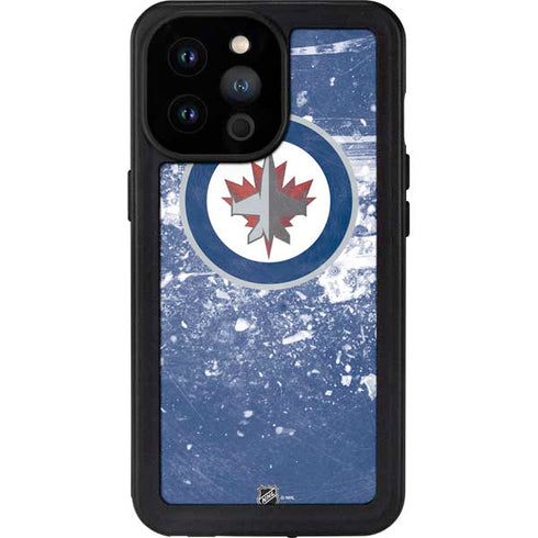 NHL Winnipeg Jets Frozen iPhone 14 Pro Max Waterproof Case