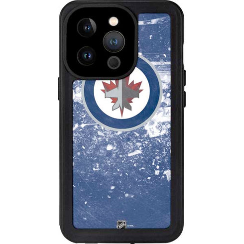 NHL Winnipeg Jets Frozen iPhone 14 Pro Waterproof Case