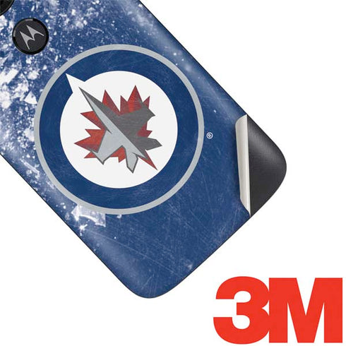 NHL Winnipeg Jets Frozen Moto E5 Play Skin
