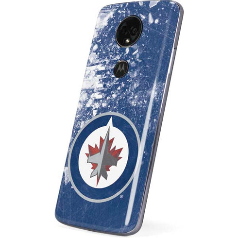 NHL Winnipeg Jets Frozen Moto E5 Plus Skin