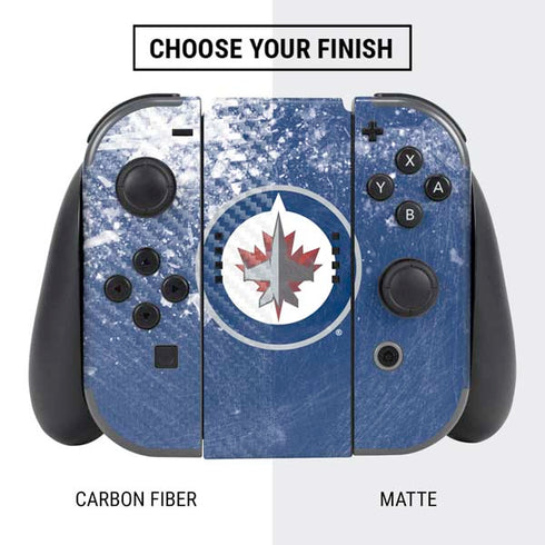 NHL Winnipeg Jets Frozen Nintendo Switch Bundle Skin