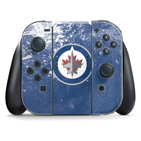 NHL Winnipeg Jets Frozen Nintendo Switch (2017-2021) Joy-Con Controller Skin