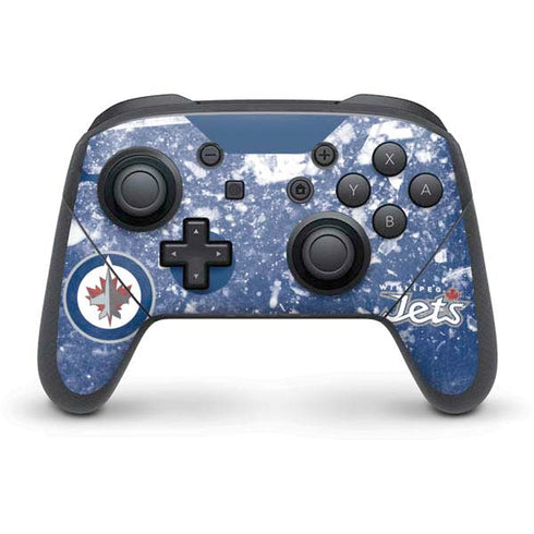 NHL Winnipeg Jets Frozen Nintendo Switch Pro Controller Skin