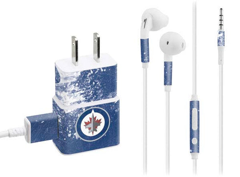 NHL Winnipeg Jets Frozen Phone Charger Skin