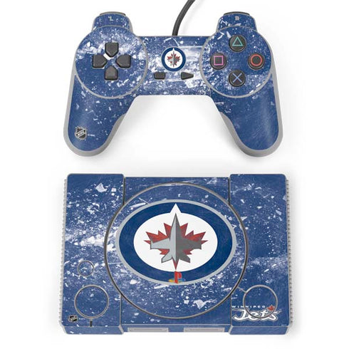 NHL Winnipeg Jets Frozen PlayStation Classic Bundle Skin